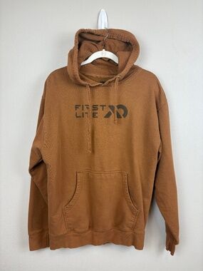First Lite Logo Hoodie Sweatshirt - Size Large